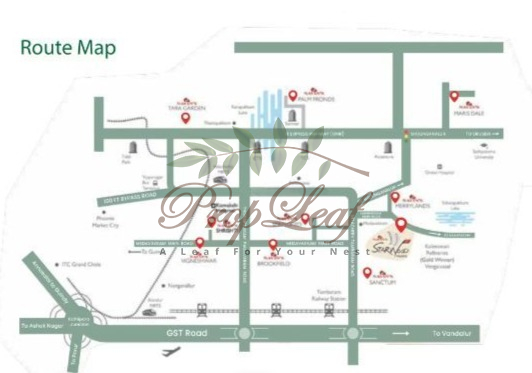 Navins Cedar Location Map